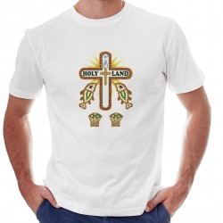 T-shirt Holy Land Cross, Bread and Fish